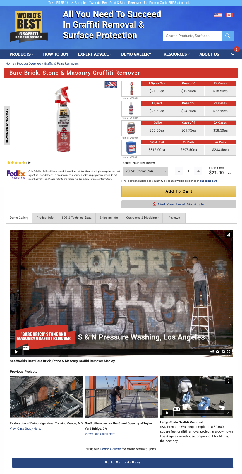 Graffiti Removal Inc website preview